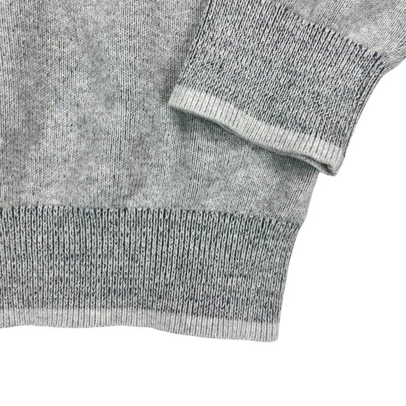 Banana Republic 100% Cotton Men's Pullover Grey Sweater Size L - Picture 4 of 9